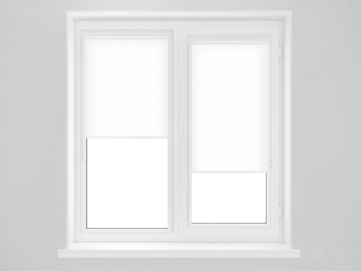 Рулонная штора 7074 на створку окна в коробе с направляющими - изображение 1 - заказать онлайн в салоне штор Benone в Чехове